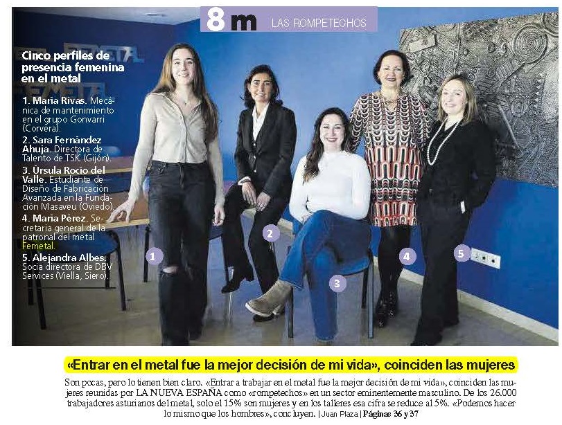 Las mujeres del metal buscan compañeras